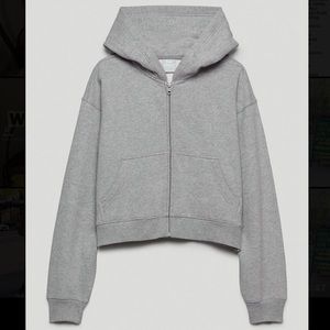 TNA cozy Af perfect zip up hoodie